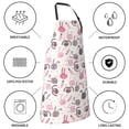 thumbnail image 5 of Kdxio Rabbit And Carrot Apron with Pockets Adjustable Kitchen Aprons for Men Women Waterproof Aprons for Cooking,Drawing,Crafting, Baking Household Cleaning, 5 of 8
