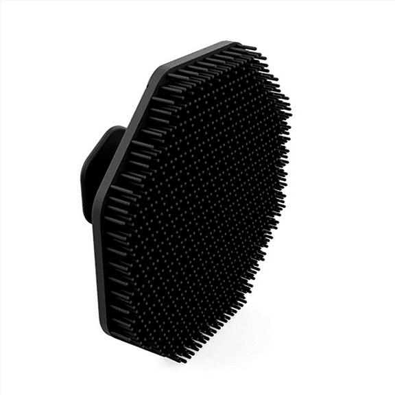 New Arrivals 2Pcs Silicone Face Scrubber ,Black