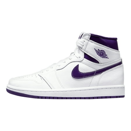 Women's Jordan 1 High OG "Court Purple" White/Court Purple (CD0461 151) - 5.5