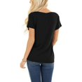 thumbnail image 3 of T-shirt d'Été Grande Taille pour Femmes, Hauts d'Été pour Femmes, Col Rond, Imprimé Lapin, T-shirt de Pâques à Manches Courtes, Blouse Décontractée Ample, T-shirt à Col en V pour Femmes en Liquidation, 3 of 8
