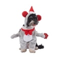 thumbnail image 2 of Halloween Pet Costume Cute Dog Cat Cosplay Outfit Funny Cartoon Pumpkin Theme Clothing Halloween Party Dress Up Accessory Festival Use Set Item, 2 of 9