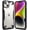 Black, variant on Ringke Fusion-X [Anti-Scratch Dual Coating] Compatible with iPhone 14 Case 6.1 Inches, Augmented Bumper Clear Hard Back Heavy Duty Shockproof Advanced Protective Cover - Black