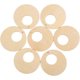 thumbnail image 1 of Pendientes de madera en blanco Yashi 50 piezas colgantes de madera natural 40 mm, 1 of 5