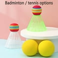 thumbnail image 6 of Kids Badminton & Tennis Set - 2 Rackets with 2 Balls for Indoor/Outdoor Play, Lightweight Sports Toy for Children Ages 6+ with Anti-Slip Handles, 6 of 7