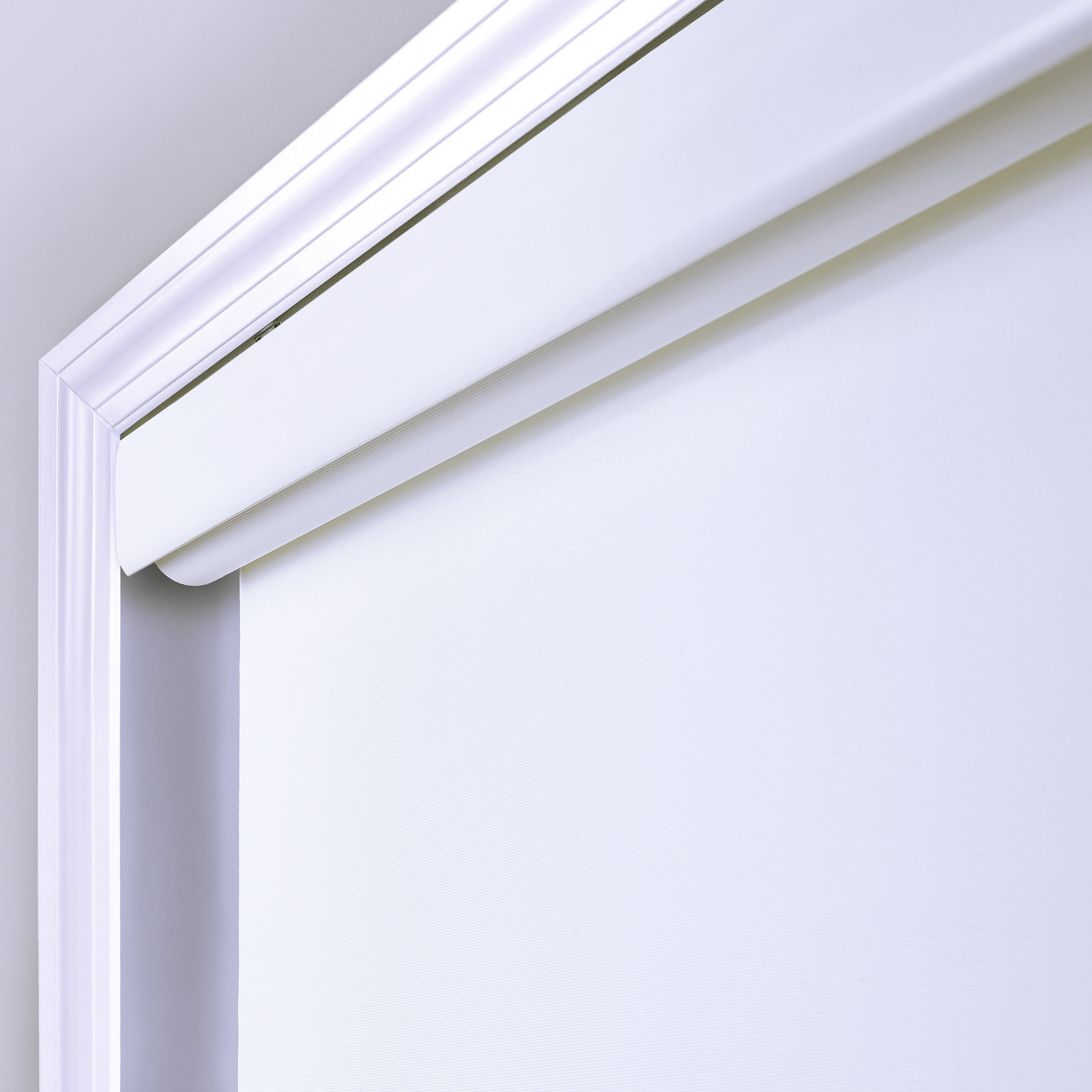 Coverscaped Limited Custom Cordless Solar Screen Roller Shade, Pure White,27.75 x 72