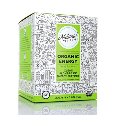 The Natural Citizen Organic Energy, 15ct