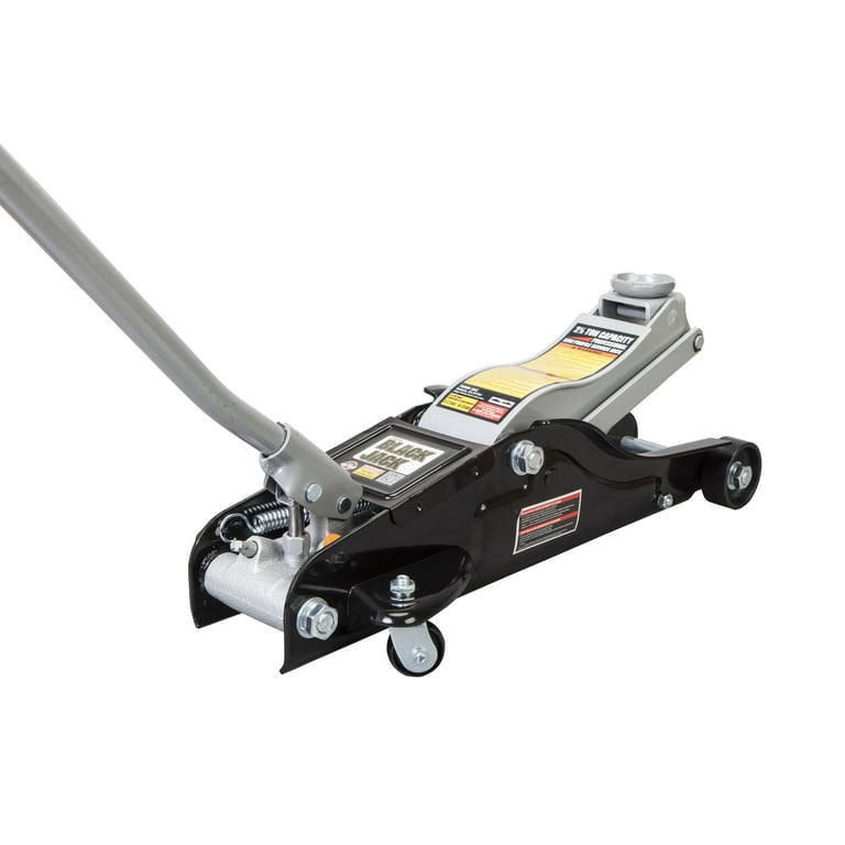 Black Jack T825010W Low Profile Floor Jack Black/Silver with