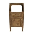 thumbnail image 5 of Modway Elysian 18" Modern Wood Bathroom Vanity Cabinet in Brown, 5 of 10