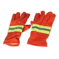 thumbnail image 2 of Guantes de protección antiincendios Zulema 2 piezas color naranja Ribete Reflectante, 2 of 8
