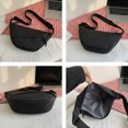 thumbnail image 6 of Simple Versatile Crossbody Bag, Lightweight Shoulder Bag, Nylon Travel Bag, Daily Casual Organizer, Large Compartment, Adjustable Strap, Portable Work and Outdoor Bag, 6 of 6