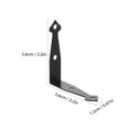 thumbnail image 2 of Raindrops 10pcs L Shape Brackets For Shelves Furniture Corner Braces Wall Shelf Support Brackets Heavy Duty Metal Connectors For Cabinets Desk, 2 of 8