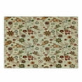thumbnail image 1 of Paisley Cutting Board, Floral Design with Spring Motifs and Paisley Elements Oriental in Design, Decorative Tempered Glass Cutting and Serving Board, Small Size, Multicolor, by Ambesonne, 1 of 1
