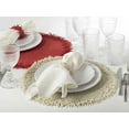 thumbnail image 3 of Fennco Styles Isla Handmade Glass Beaded Design 15-inch Round Placemat - 1-Piece, 3 of 4