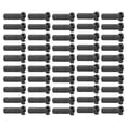 thumbnail image 1 of Ensemble de 50 Tétines de Rayons de Vélo Durables, Tétines de Rayons de Roue Décoratives, Protège-Rayons Accessoires de Vélo, Noir 14mm, 1 of 7