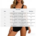 thumbnail image 2 of CHGBMOK Women One Piece Swimdress Swimsuits Tummy Control Swim Dresses Side Drawstring Skirt Bathing Suit, 2 of 6