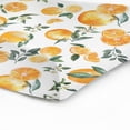 thumbnail image 6 of Baby Watercolor Oranges Changing Pad Covers Vintage Orange Fruits Floral Leaves Diaper Change Table Sheets for Boy Girl Soft Stretch Baby Changing Table Mats 32''x16'', 6 of 6