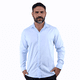 thumbnail image 1 of Camisa de Vestir Manga Larga Azul Cielo Slim Fit Para Hombre, 1 of 5