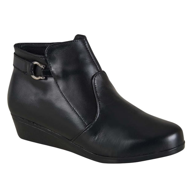 Zapato Para Adulto De Confort Para Dama Negro Castalia 268-28 Castalia 268-28