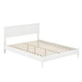 thumbnail image 2 of AFI Sophia Queen Solid Wood Low Profile Platform Bed, White, 2 of 13