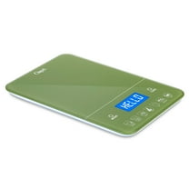 Ozeri Touch III 22 lbs. (10 kg) Digital Kitchen Scale with Calorie Counter, in Tempered Glass