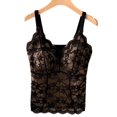 thumbnail image 3 of breaise Women's Lace Cami Crop Top Trendy Sleeveless Camisole Bralette Shirt Slim Fit V Neck Going Out Tank Tops, 3 of 5