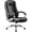 Black White, variant on NEO CHAIR Office Desk Ergonomic Gaming Computer Chair High Back Adjustable PU Leather with Lumbar Support, Swivel Rolling Wheels, Executive Managerial Task Chair (Jet Black)