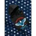 thumbnail image 3 of Independence Day Eagle Hoodie Men -Image by Shutterstock, Male 3X-Large, 3 of 4