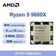 thumbnail image 2 of Procesador CPU AMD Ryzen 5 9600X Nuevo R5 9600x 5.4GHz 6 núcleos 12 subprocesos Gráficos integrados RDNA2 2CU TDP 65W Socket AM5 pero sin ventilador, 2 of 4