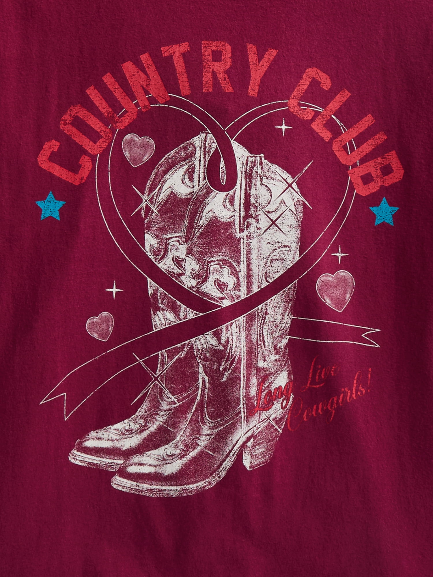 Weekend Academy Girls Oversized Graphic Tee, Sizes 4-18