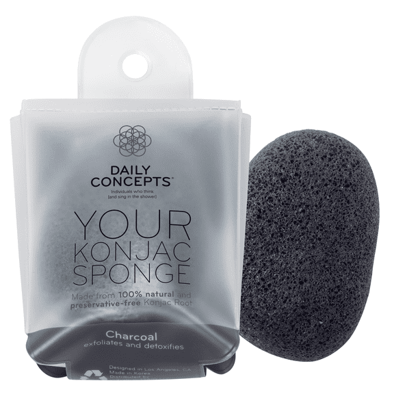 Daily Concepts Your Charcoal Konjac Sponge (Charcoal)