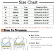 thumbnail image 3 of Summer Savings Clearance 2025! TAGOLD Womens Plus Size Bra Clearance,Summer Casual Bras for Womens,Woman Color Thin And Steel Hoop Gathered Breathable Underwear For Daily Bras, 3 of 5