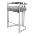 thumbnail image 2 of Canadian Lynda Pub Chair Grey Silver, 2 of 2