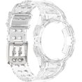 thumbnail image 4 of Compatible with Samsung Galaxy Watch 6 44mm Bands with Protective Bumper Case Cover, Silicone Replacement Watch Band Wristbands Bracelet Straps for Samsung Galaxy Watch 5 Watch 4 44mm, 4 of 4
