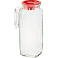 thumbnail image 4 of Bormioli Rocco Gelo Jug with Red Lid, 41-Ounce, 4 of 5