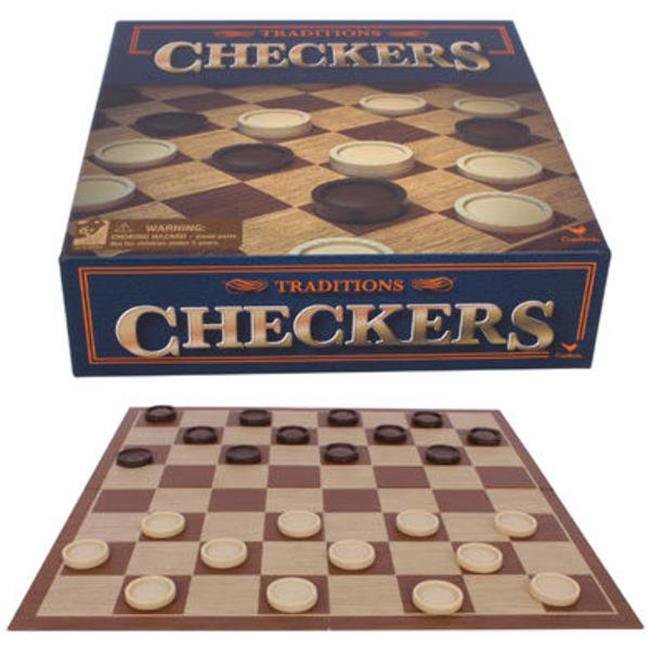 Traditions 2267485 Checkers Set Board Game Case of 30