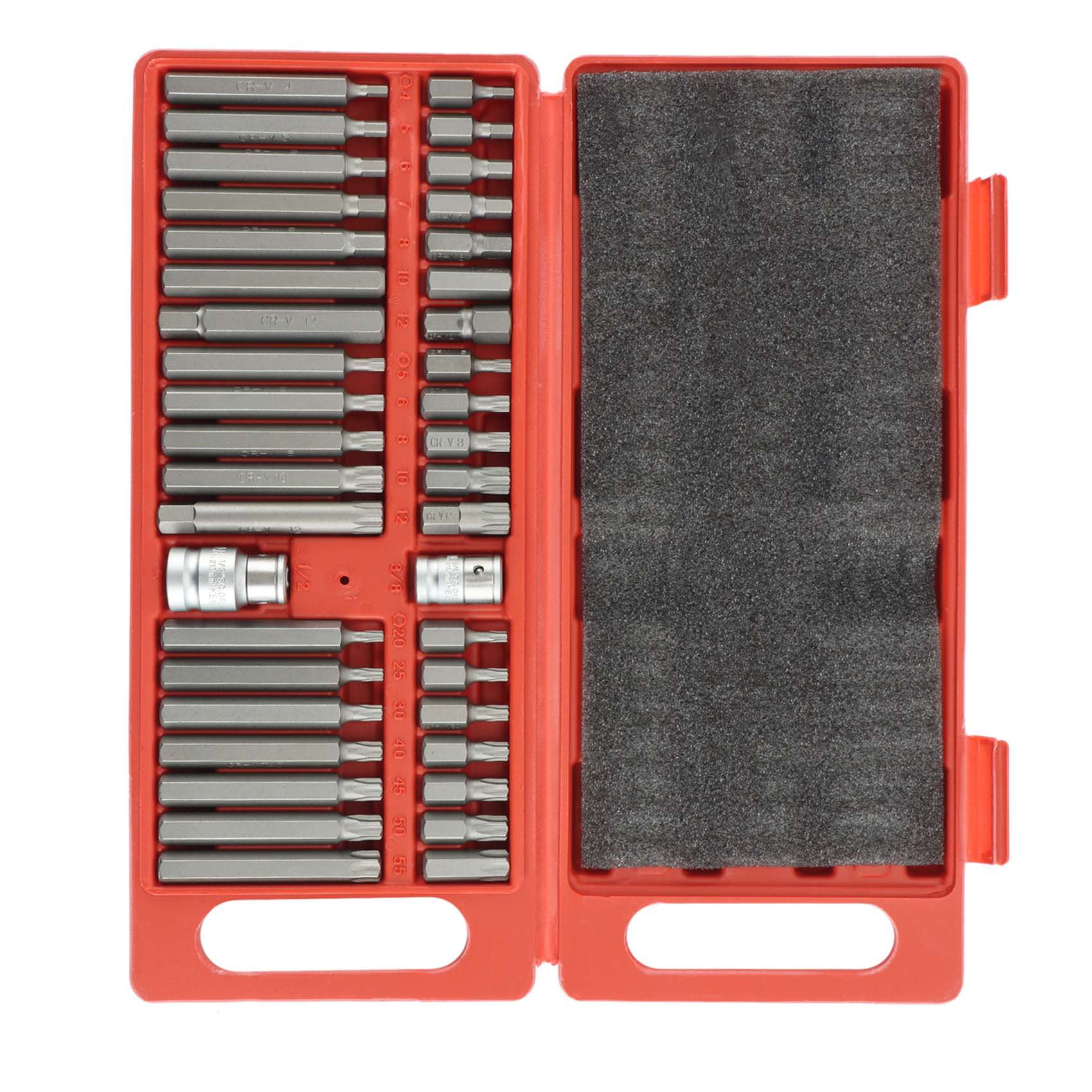 40Piece Set Of Chrome Vanadium Steel Star Batch Set