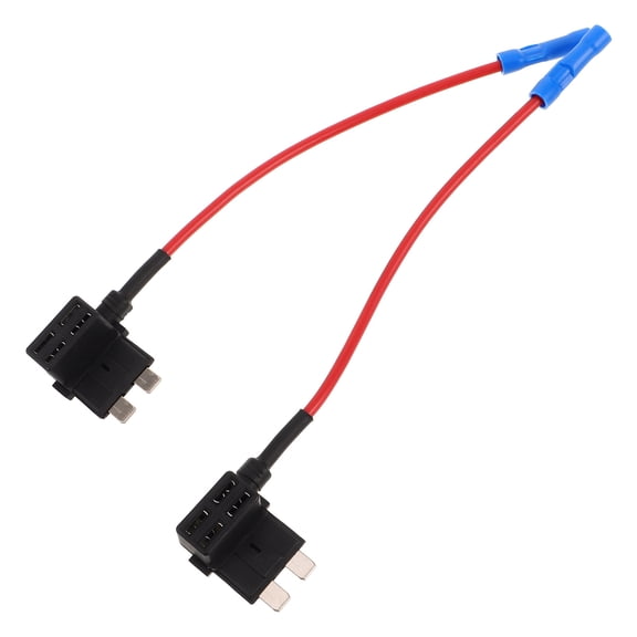 DECOMELODY 2Pcs Metal and Plastic Fuse Clip for Automotive Enthusiasts and Safety