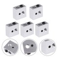 thumbnail image 4 of CIMAXIC 5 Pieces Heater Block Compatible for Makerbot MK7 MK8 3D Printer Heating Block,0.79"X0.39"X0.39", 4 of 4
