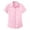 *Pink, variant on BODOAO Dress Shirts for Women Short Sleeve Cotton Button Down Shirt Basic Button Up Shirt Collared Shirts Work Shirt Women's Shirt Short Sleeve Elastic Slim Breathable Comfortable Shirt Grey L