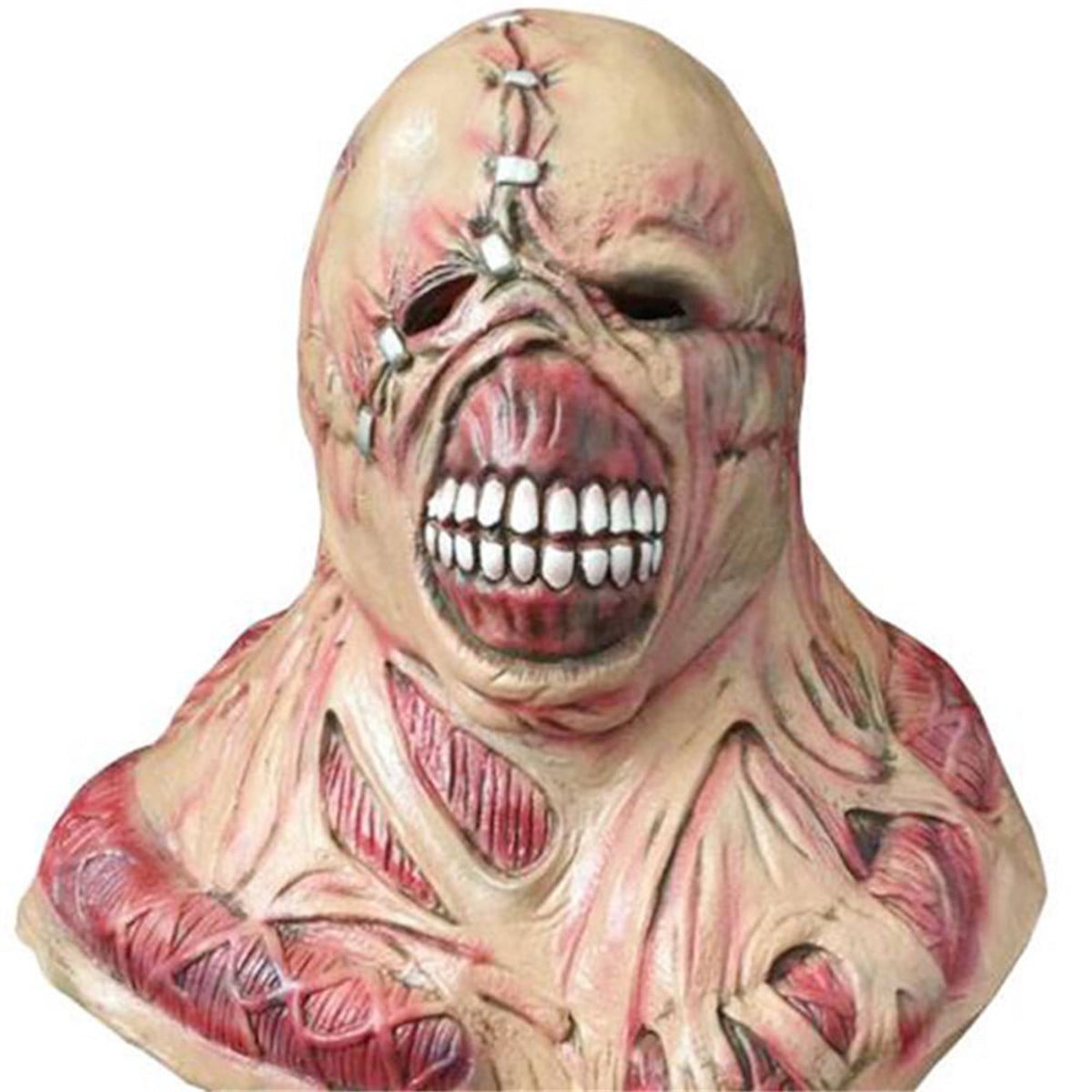 Casco integral de látex Mask Tyrant para fiestas Resident Evil | Bodega ...