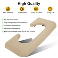 thumbnail image 3 of Qiaoxi Center Console Cup Holder Replacement Pad Compatible for F250 F350 F450 1999-2010 Automobile Bench Seat Center Console Cupholder Pad Interior Decor, 3 of 7