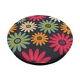 thumbnail image 2 of PopSockets PopGrip con motivos florales modernos en gris para teléfonos y tabletas, 2 of 7