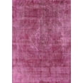 thumbnail image 1 of Ahgly Company Indoor Rectangle Mid-Century Modern Dark Hot Pink Oriental Area Rugs, 2' x 4', 1 of 6