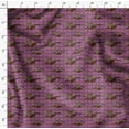thumbnail image 4 of Soimoi Rayon Crepe Fabric Text & Chocolate Food Fabric Prints by Yard 46 Inch Wide, 4 of 6