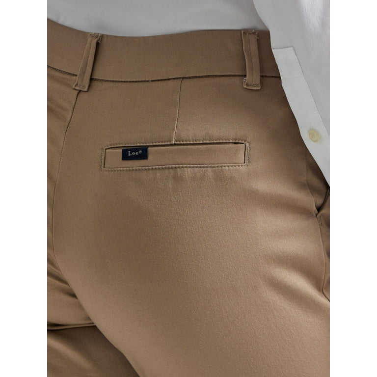 Lee® Women's Regular Fit Comfort Waist Straight Woven Pant