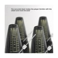 thumbnail image 4 of Mechanical Metronome Universal For Guitar Violin Piano Musical Instrument Practice Tool Black, 4 of 5