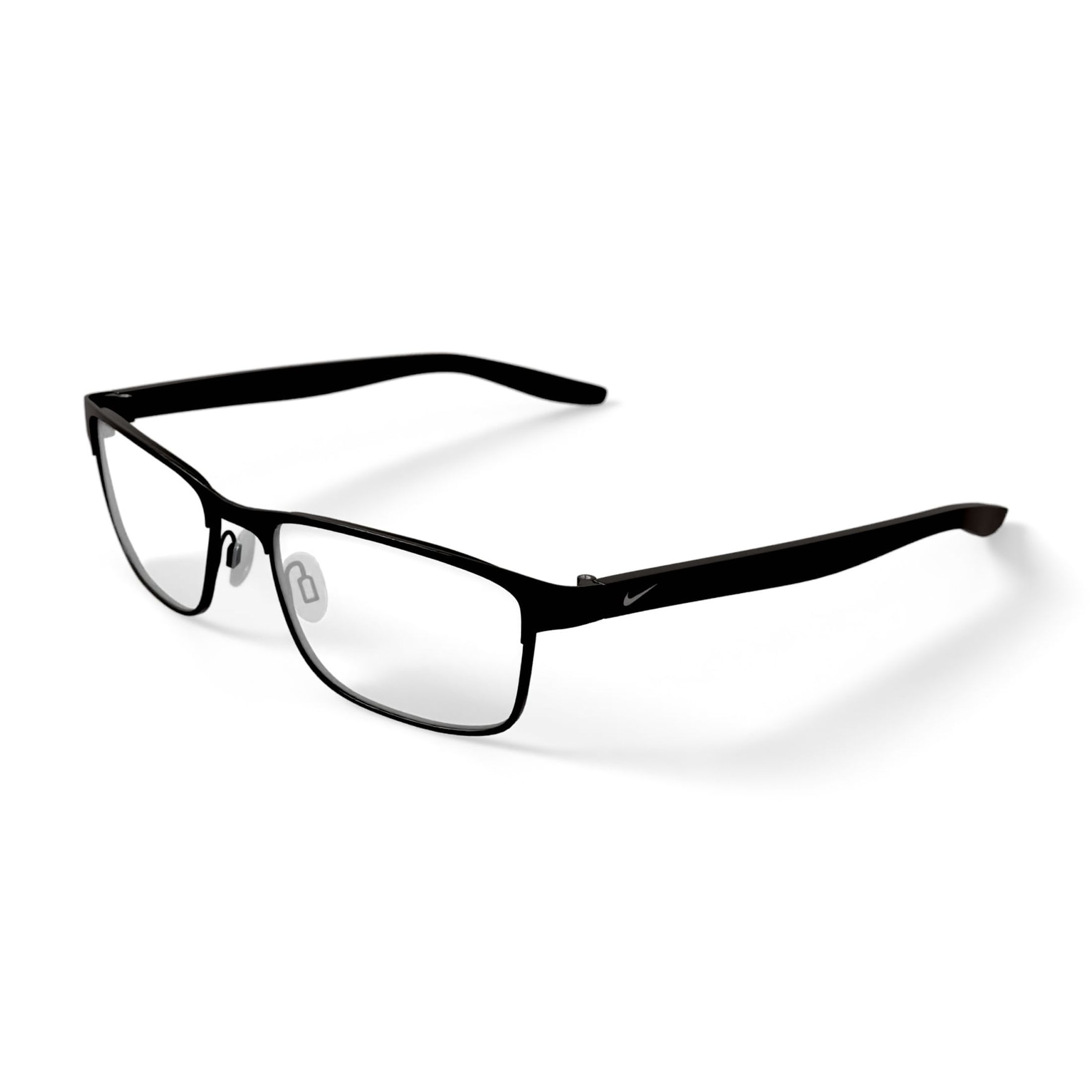 Nike Men's 8130G Prescription Eyeglasses with Case, Navy