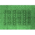 thumbnail image 1 of Ahgly Company Indoor Rectangle Oriental Emerald Green Industrial Area Rugs, 8' x 10', 1 of 4