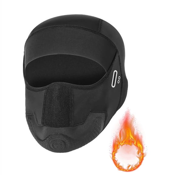 Ahabrexf Men's Outdoor Windproof Thermal Balaclava for Skiing,Snowboarding and Cold Weather Head Neck Protection