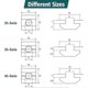 thumbnail image 3 of Pack Of 20 T-slot Nuts Slot 8 - Type B, M8 T-slot Carbon Steel T Slot Nut Set For Aluminium Profile Extrusion Slot 30 Series, 3 of 5